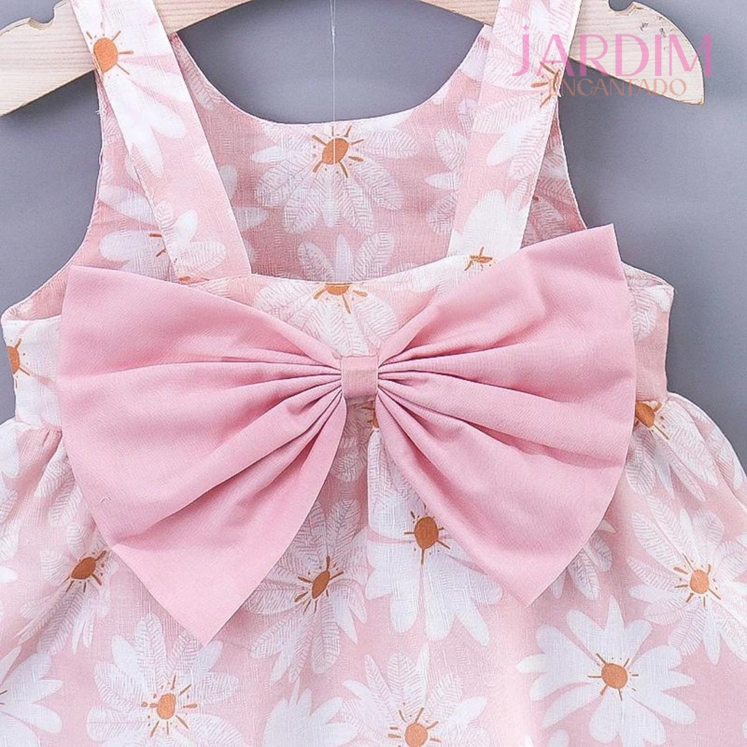 vestido infantil floral vestido infantil com estampa de flores vestido meninas floral vestido feminino criança com flores vestido infantil algodão poliéster vestido de verão para meninas vestido infantil com chapéu vestido floral e chapéu infantil moda infantil verão roupa infantil flores e chapéu