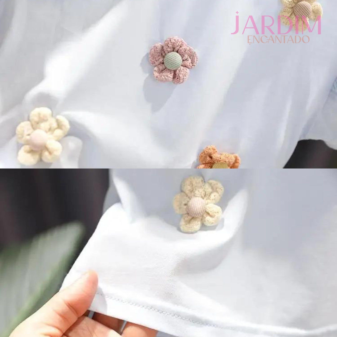 Blusa feminina infantil flores crochê Blusa infantil algodão poliéster crochê Blusa infantil com flores de crochê Blusa feminina crianças crochê algodão Blusa feminina infantil moda crochê Blusa algodão poliéster flores infantil Blusa infantil crochê floral Blusa de verão infantil flores crochê Roupas femininas crianças crochê Blusa menina crochê algodão poliéster