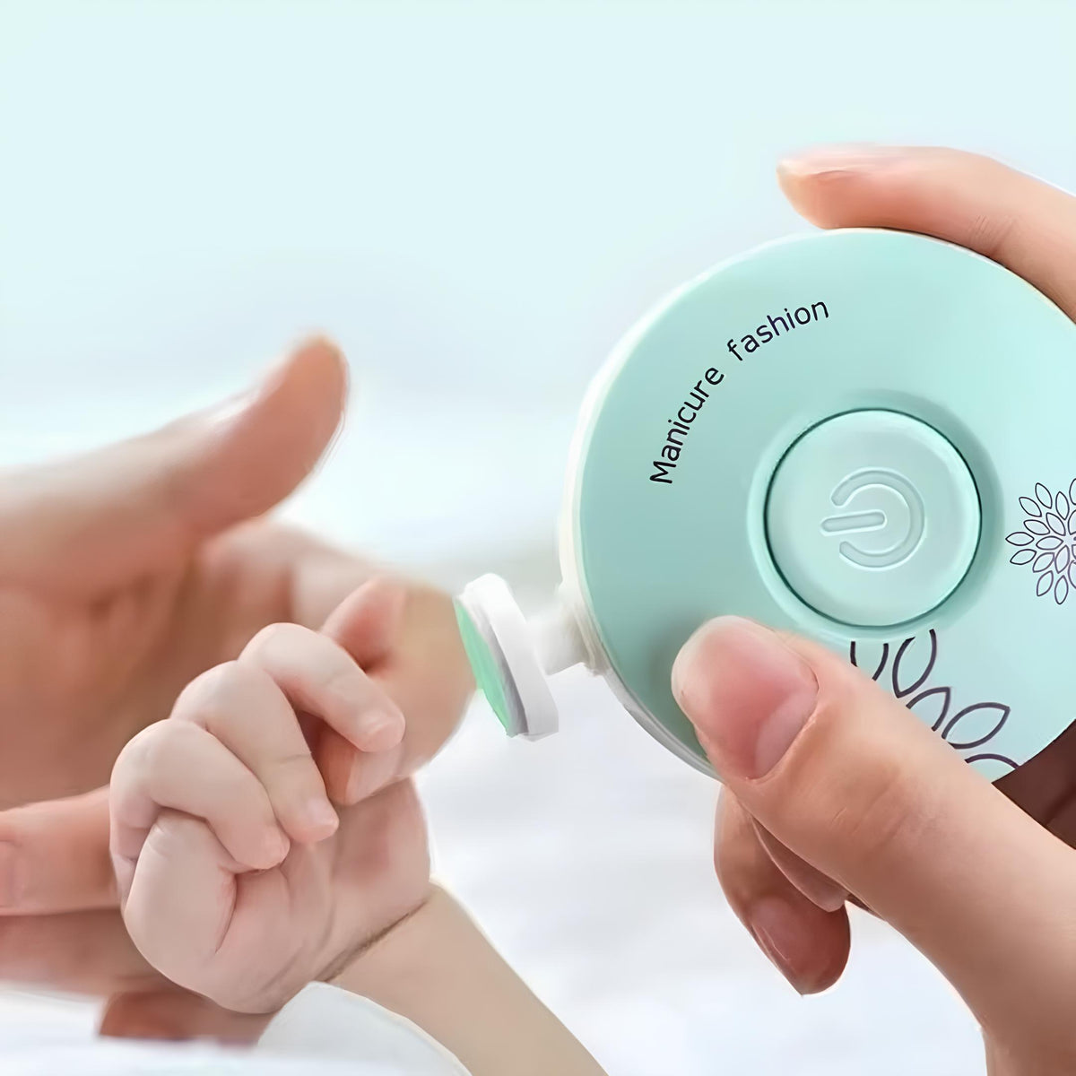 Cortador de Unhas Elétrico para Bebê com Lixas Suaves